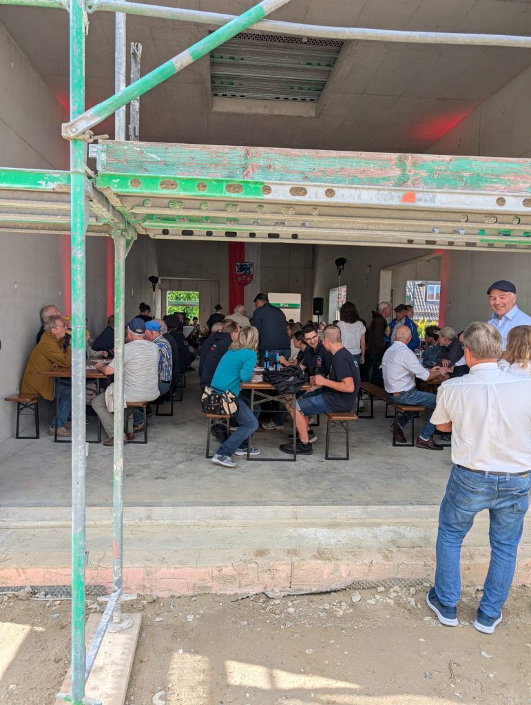 Richtfest Feuerwehrhaus Edenbergen